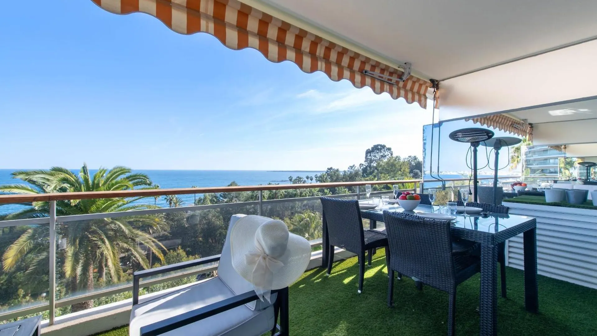 Apartment With Terrace Pool & Beach Access Golfe-Juan