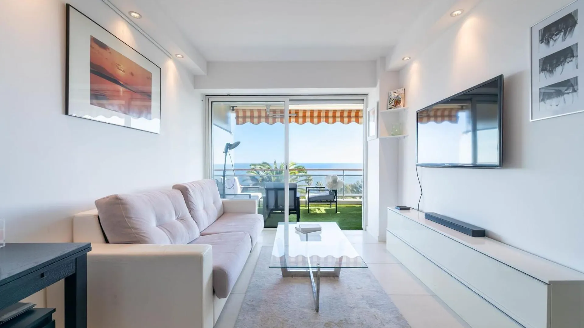 Apartment With Terrace Pool & Beach Access Golfe-Juan